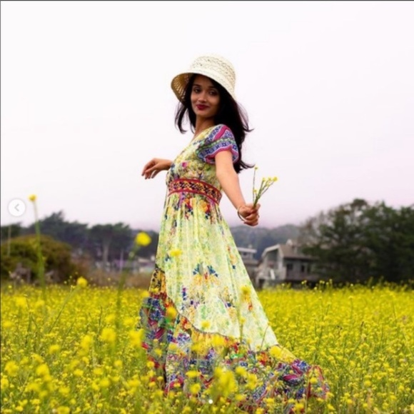 Anthropologie Bhanuni Jyoti Arianna Maxi Dress - Picture 5 of 11